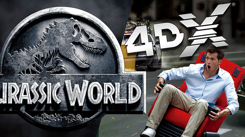 ストーリーではなく アトラクションとして映画を楽しむ4DXのメインビジュアル
