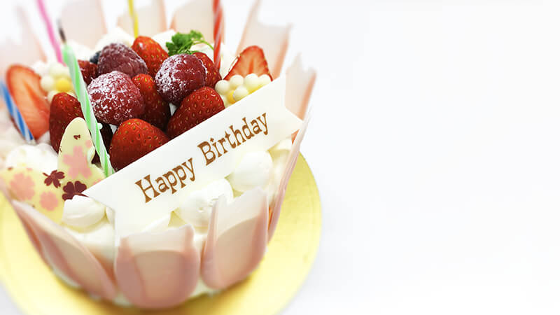 誕生日を祝っていただきました!(感謝)のメインビジュアル