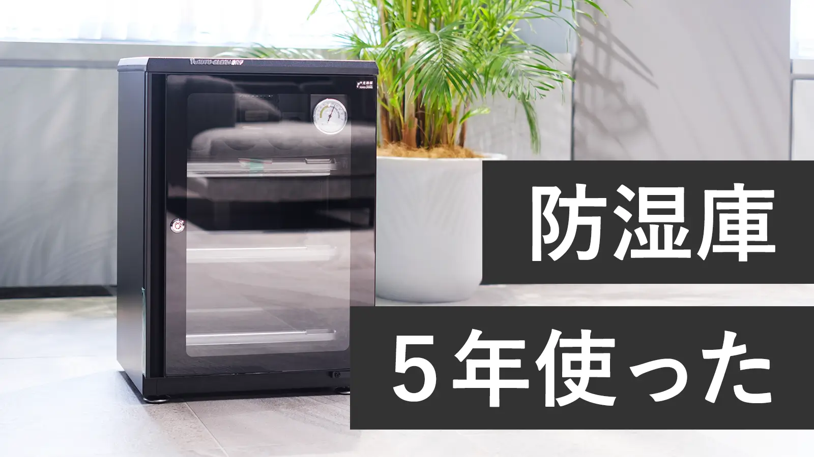 5年使った感想。防湿庫は大きければ大きい方が良い!のメインビジュアル