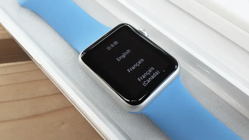 2015年に購入した Apple Watch。初代だけでも 2本 購入した気がする。