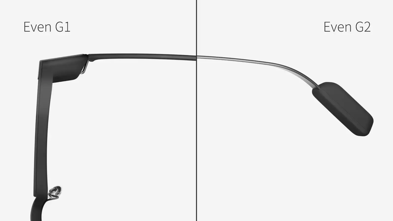 機能の追加ではなく、より薄く軽量になり、バッテリーの持ちが良くなるなど、より日常的に利用できるように進化した「Even G2」。表示される情報も多くなり、よりシャープな映像になったのだとか。