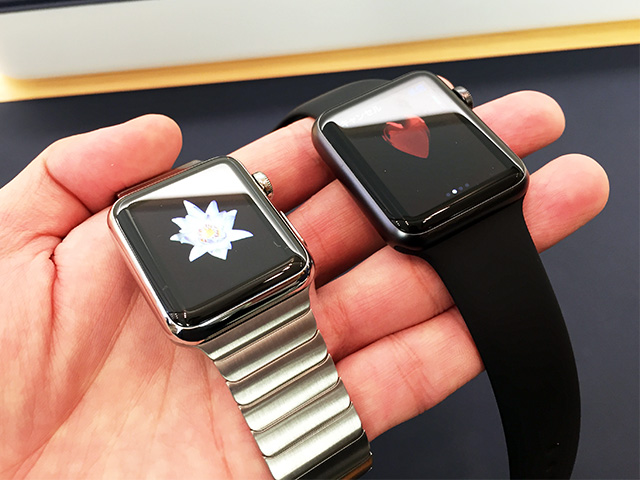 初回出荷分を逃した Apple Watchの画像。