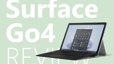 ベンチマークで比較する Surface Go 4 の退化のメインビジュアル