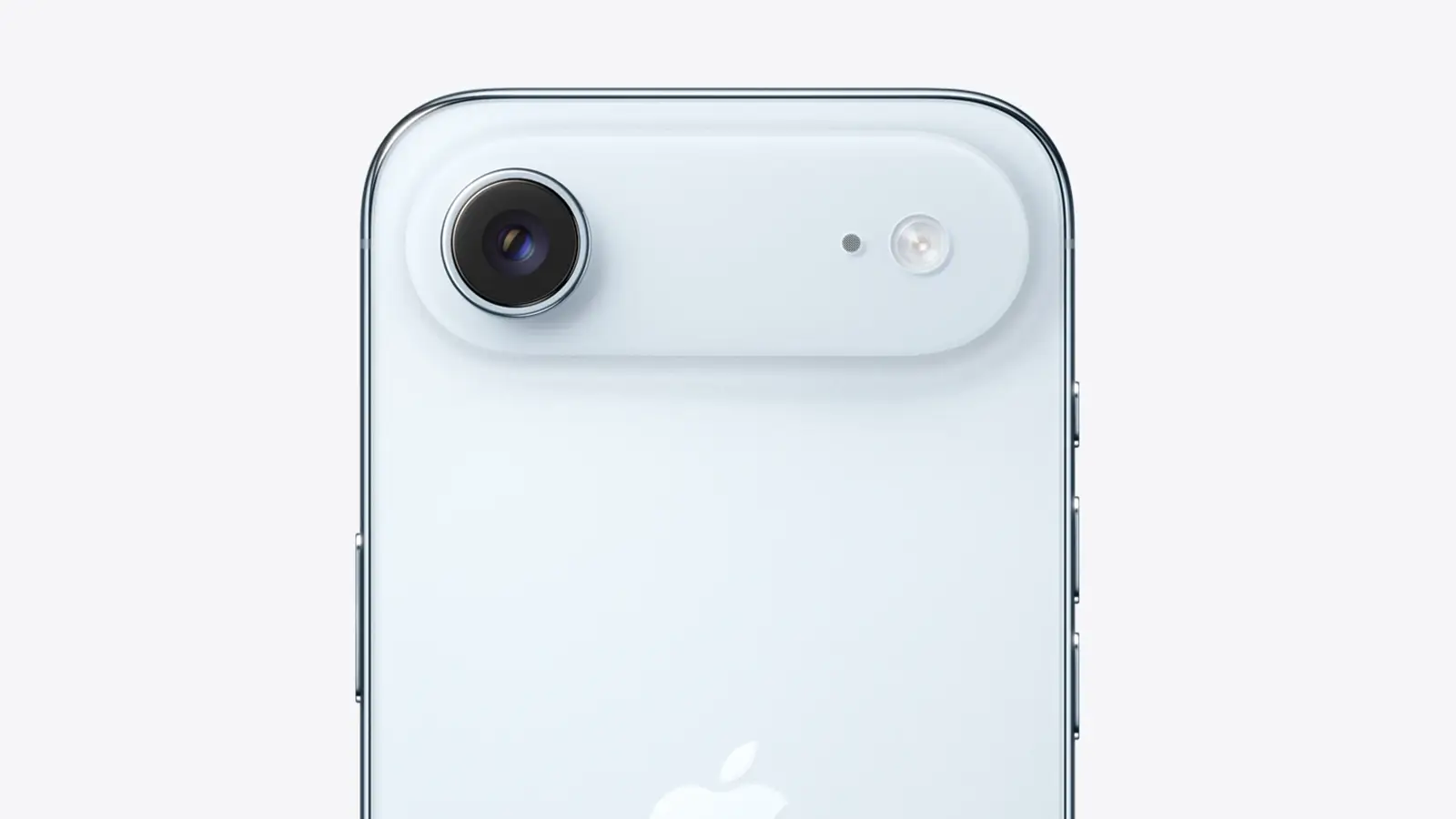 薄さを優先したのか、iPhone Airに搭載されるのは標準カメラのみ。せめて広角カメラも搭載されていれば…泣