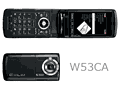 ほぼデザインが変わらない 旧EXILIMケータイ「W53CA」。