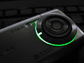 カメラを起動すると、カメラ周辺が光る「Illuminated Camera Ring」。