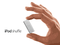 世界最小を謳う「iPod shuffle」。