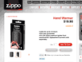 Zippo.comを確認したところブラックモデルが 新登場しているコトが判明！